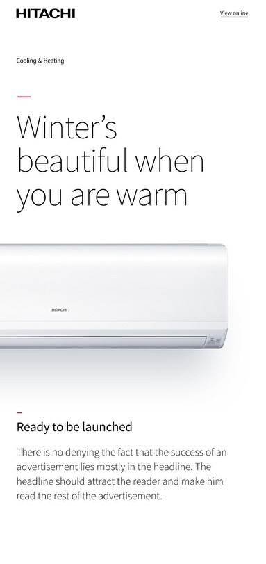 Brand content example in mobile format.