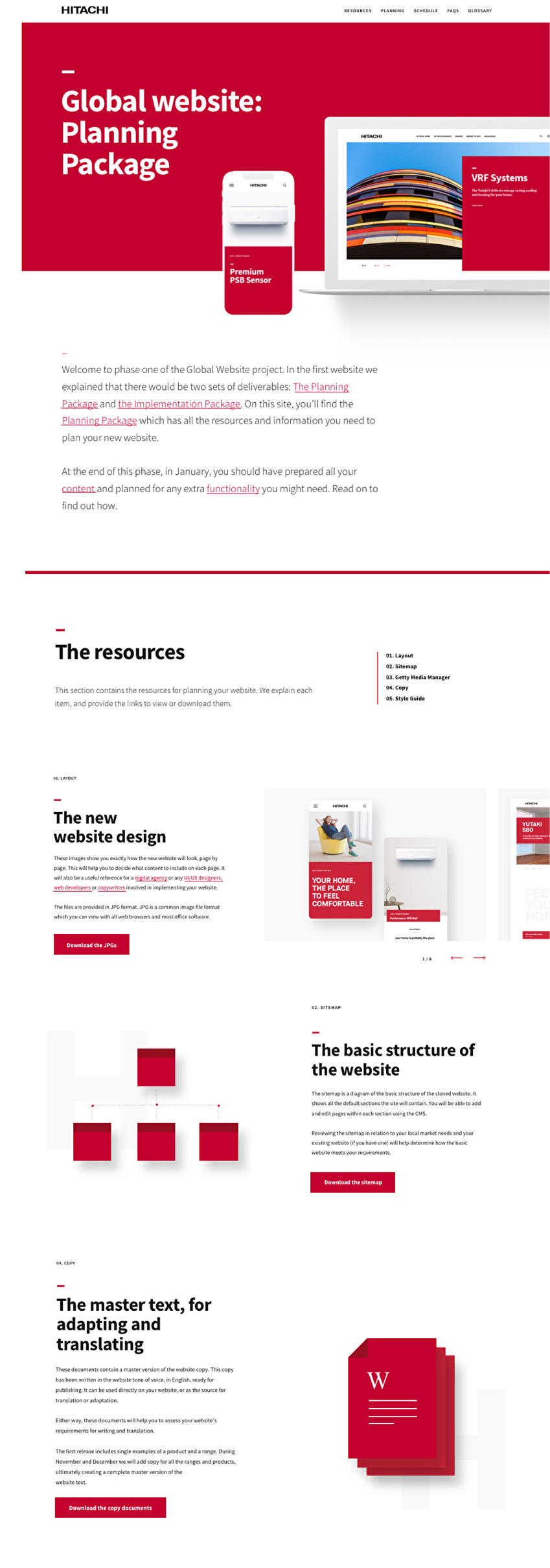 Brand Strategy to define Hitachi Guidelines.